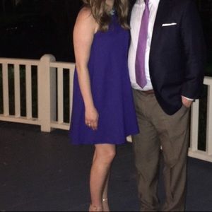 Cobalt Blue Everly Swing Dress